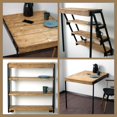 thumbnail image 2 of Ultimate Premium Products Murphy Folding Table | Wall Mounted Table Dining Table | Multifunctional Desk & Shelf | Storage Shelf | Small Space Desk, 2 of 5