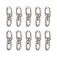 thumbnail image 1 of 10X Anneau Pivotant en Acier Inoxydable 6mm 15/64 Pouces Marine, 1 of 7