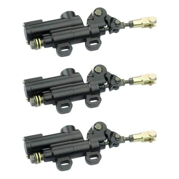3X Universal Motorcycle Rear Hydraulic Brake Master Cylinder Pump for ATV Dirt Bike