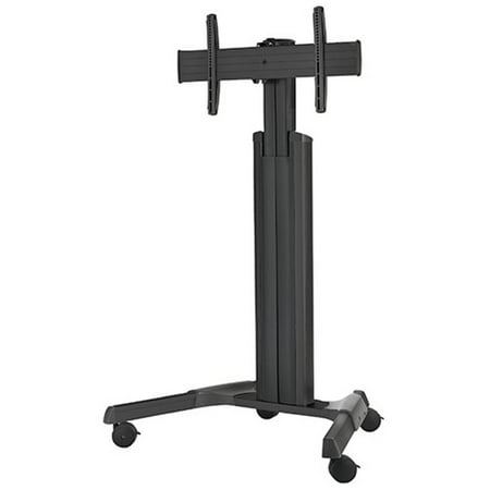 Chief Pac710 Height Adjustable Accessory - Chief Large Fusion LPAUB Manual Height Adjustable Mobile Cart for (Refurbished)