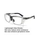 thumbnail image 5 of Gafas de Ciclismo con Parabrisas Incorporado, Base Reemplazable, Lente Curva Ajustable, Almohadilla para la Nariz, de Running, Hacer Senderismo y Deportes, 5 of 7