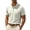Khaki, variant on Enjoytime Mens Shirts Short Sleeve Quarter Zip Stand Collar Tops Solid Color Lightweight Casual Golf Shirts