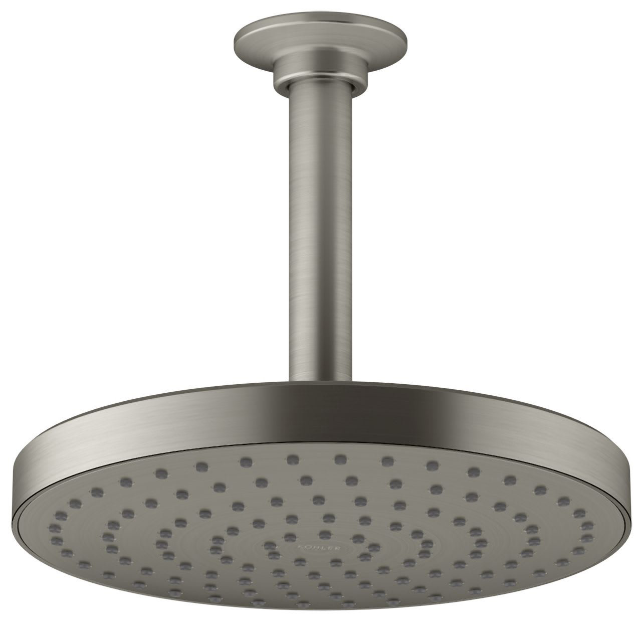 Kohler K76464G Awaken 1.75 GPM Rain Shower Head Nickel