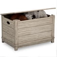 thumbnail image 3 of Delta Children Monterey Farmhouse Kids Bedroom Hope Chest Toy Box, Rustic White, 3 of 5