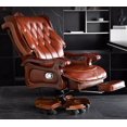 thumbnail image 3 of Boss's Chair Business Massage Class Chair Reclining Office Chair Home Computer Lift Rotating Chair My Lux Decor Round, 3 of 20
