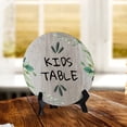 thumbnail image 6 of Kids Table (5 x 5“) Circle Table Sign with Acrylic Stand | Wedding & Home Decor, 6 of 9