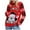 5-Red, variant on Shadoumai Tacky Christmas Sweaters Soft Regular Fit Retro Xmas Sweater Plus Size Festive Sweater for Women
