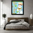 thumbnail image 3 of Valarie Wade 26x30 Black Modern Wood Framed Wall Art Titled - Cookie Welcome, 3 of 6