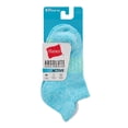 thumbnail image 4 of Hanes Absolute Active Girls' Heel Shield Socks Pack, 4-Pack, Moisture Wicking Cool Tones S, 4 of 4