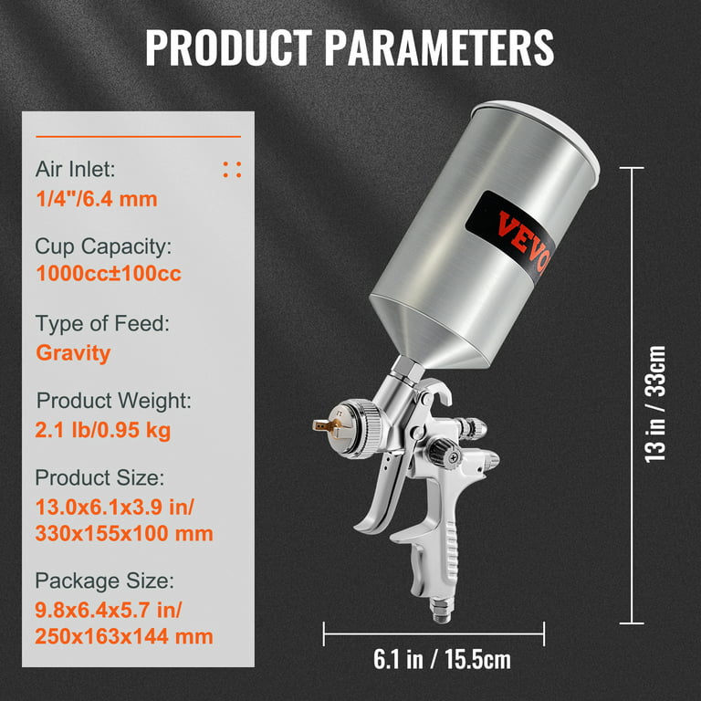Spray Gun Paint Cup Filter (fits all standard HVLP/LVLP gravity