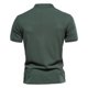 thumbnail image 3 of Gibobby Playera Polo Hombre Polo de piqué de algodón sólido de Manga Corta para Hombre(AG,XG), 3 of 4