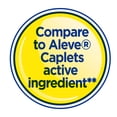thumbnail image 3 of Equate All Day Pain Relief Naproxen Sodium Caplets, 220 mg, 50 Count, Compare to Aleve Caplets Active Ingredient, 3 of 10