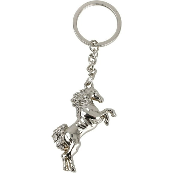 Silver Bucking Bronco Keychain for #buckbuckbronco  4" Long  10 Pack Bronco Keychain  Silver Horse Keychain  Bronco Accessories