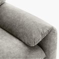 thumbnail image 2 of Accent Chairs for Living Room, Modern Upholstered Sofa Chair Comfy Chenille Armchair with Thick Cushion, Single Sofa/Side Chair for Bedroom Office Reading Chair, Light Grey, 2 of 7