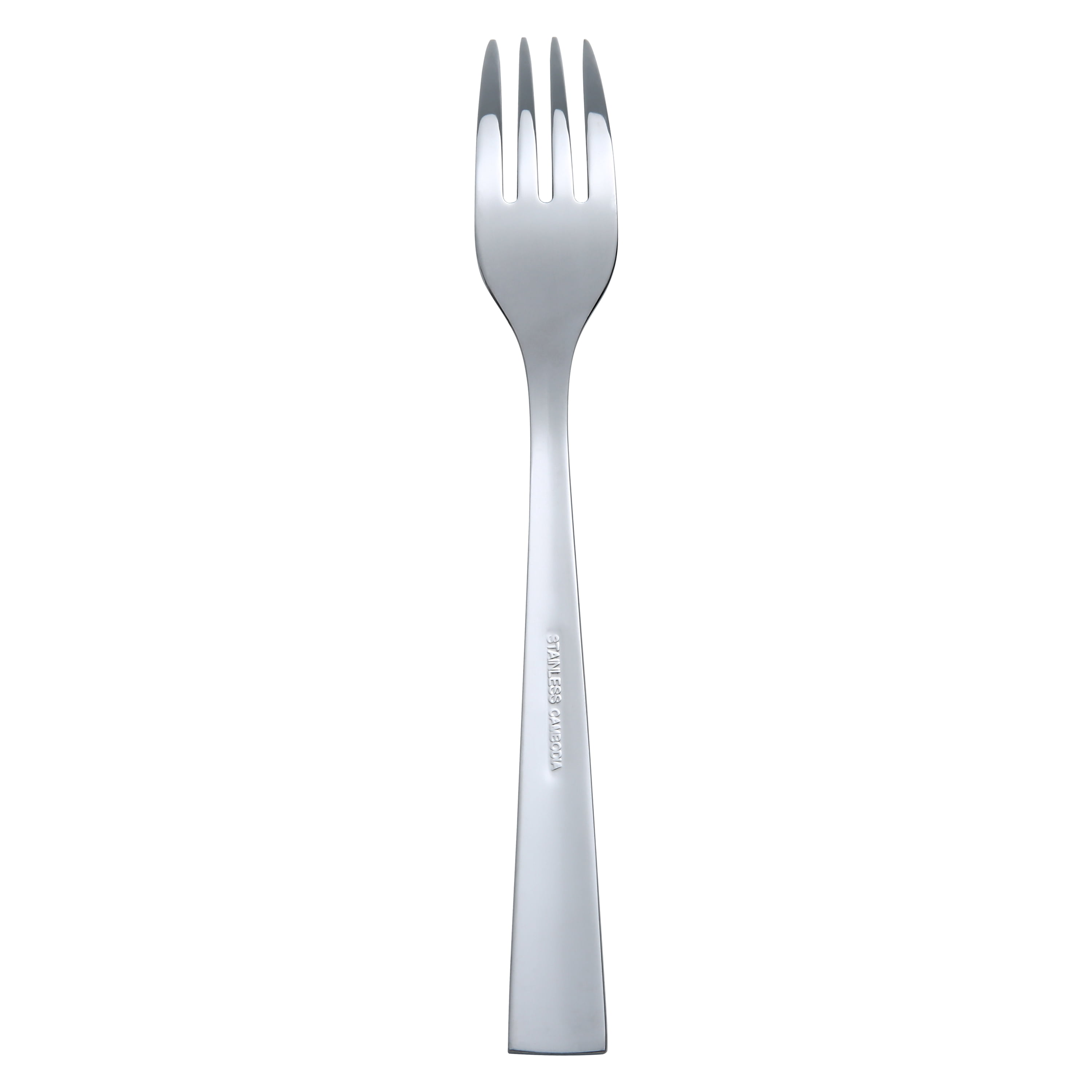 Mainstays Chiazza Stainless Steel Everyday Dinner Fork, 3 Piece Set, Silver