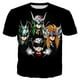 thumbnail image 3 of Saint Seiya camiseta moda camisetas niños Hip Hop Tops Tees Anime 3d imprimir camiseta de verano gráfico Tops niños Tee, 3 of 4