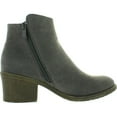 thumbnail image 2 of Reneeze PAMA-01 Women's Zipper Stacked Chunky Heels Strappy Ankle Booties, 2 of 4