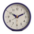 thumbnail image 1 of Reloj despertador analógico redondo con pilas for sala de estar, cocina, dormitorio, oficina, escuela, dormitorio, mesita de noche, despertador, 1 of 5