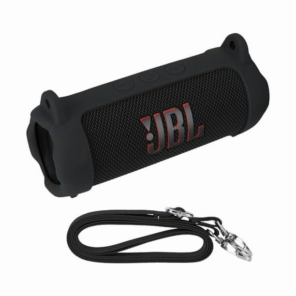 wonima11 Silicone Cover Compatible with Flip 7 Portable Waterproof and Drop-Proof Speaker (Black)