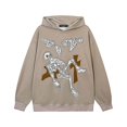 thumbnail image 2 of Sudadera con estampado de calavera de parodia de dibujos animados Y2k, ropa de calle hip-hop, sudaderas con capucha para parejas, sudadera informal perezosa, sudaderas con capucha, 2 of 4