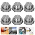 thumbnail image 3 of CIMAXIC Cocktail Shaker Lids Stainless Steel Silver for Seasoning and Drinks 12Pcs, 3 of 6