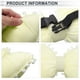thumbnail image 3 of Almohada para la Cabeza del Automóvil Unique Bargains, Soporte Ergonómico y Cómodo para el Cuello, Almohada de Felpa de Espuma Viscoelástica, Amarillo, 2 Pcs, 3 of 7