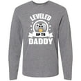 thumbnail image 3 of Inktastic Leveled up To Daddy with Game Controller Long Sleeve T-Shirt, 3 of 5