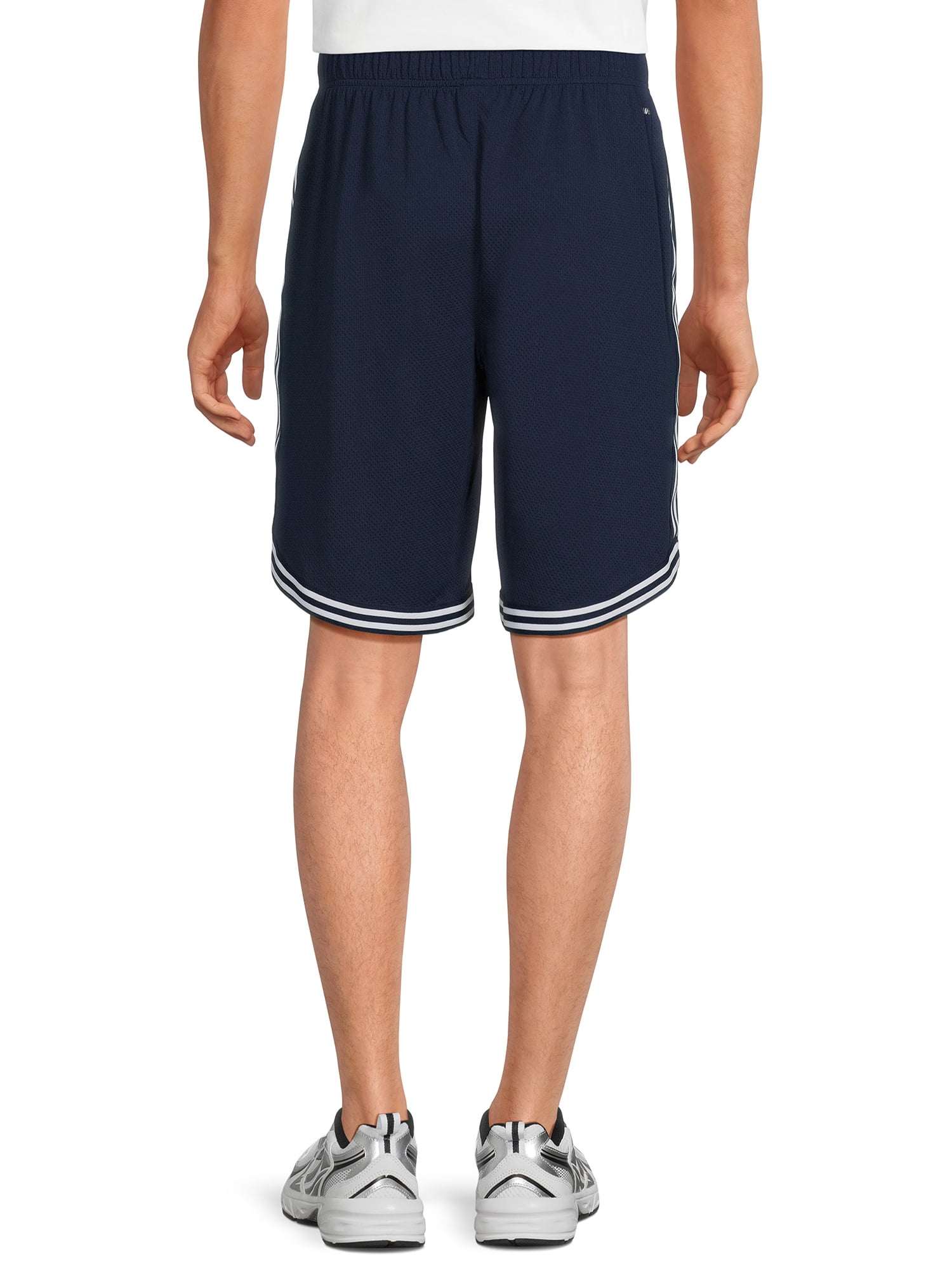 Athletic Works Men's & Big Men's 10" Inseam Mesh Gym Shorts, Sizes S-3XL