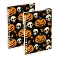 thumbnail image 5 of joogoo A5 Spiral Journal Notebook Pumpkins Skulls College Ruled Notebooks 8.3" x 5.7" 1 PC, 5 of 8