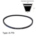 thumbnail image 2 of Uxcell A-770 V Belts Drive Belt 770mm Inner Girth EPDM for Power Transmission 2 Pack, 2 of 6