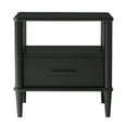 thumbnail image 2 of Miekor Furniture Transitional Solid Wood Spindle Nightstand – Black B5A9219, 2 of 5