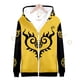 thumbnail image 1 of Sudadera con capucha de One Piece para hombre y niño, jersey de manga larga con estampado de Anime de mono D Luffy Roronoa Zoro, 1 of 4