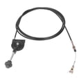 thumbnail image 3 of Controlador de cable de acelerador manual de excavadora Cable de control de motor de acelerador de acero inoxidable de 4 m para camión de agitación, 3 of 9