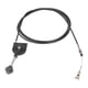 thumbnail image 1 of Controlador de cable del acelerador 4 m Controlador de cable del acelerador manual de excavadora de respuesta rápida Acero inoxidable Fácil de instalar para camión agitador, 1 of 8