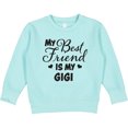 thumbnail image 2 of Inktastic My Best Friend is My Gigi with Hearts Toddler Sweatshirt, 2 of 4
