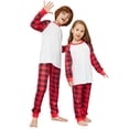 thumbnail image 5 of Odeerbi Matching Family Christmas Pajamas Sets Child Long Sleeve Xmas Printed Top and Pants 2025 Fashion Family Jammies Set Loungewear Sleepwear for Kids, 5 of 9