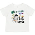 thumbnail image 3 of Inktastic Out of This World Big Sister Astronaut in Space Girls Baby T-Shirt, 3 of 5