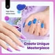 thumbnail image 4 of Set de esmaltes de uñas en gel Beetles Wisteria Whisper, 6 colores, 15 ml, 4 of 6