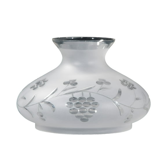 B&P Lamp® 7" Fitter, Hand Cut "Grapes" Solar Style Shade