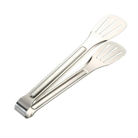 

2pcs Kitchen Tongs Thicken Stainless Steel Tongs Cooking Tongs Salad Tongs Serving Utensils