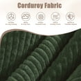 thumbnail image 5 of CQSXDA 48 Inch Soft Loveseat Couch Featuring Cushions And Storage Pocket, For Home & Office Spaces, Dark Green, 5 of 15