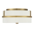 thumbnail image 2 of Trade Winds Lighting 2-Light Ceiling Light In Natural Brass, 2 of 7