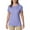 Purple Lotus, variant on Columbia Women's Hike Short Sleeve Crew, Key West/Heather, Large