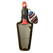 Root Slayer 17011 Heavy Duty Steel Garden Trowel with Serrated Blade and Holster