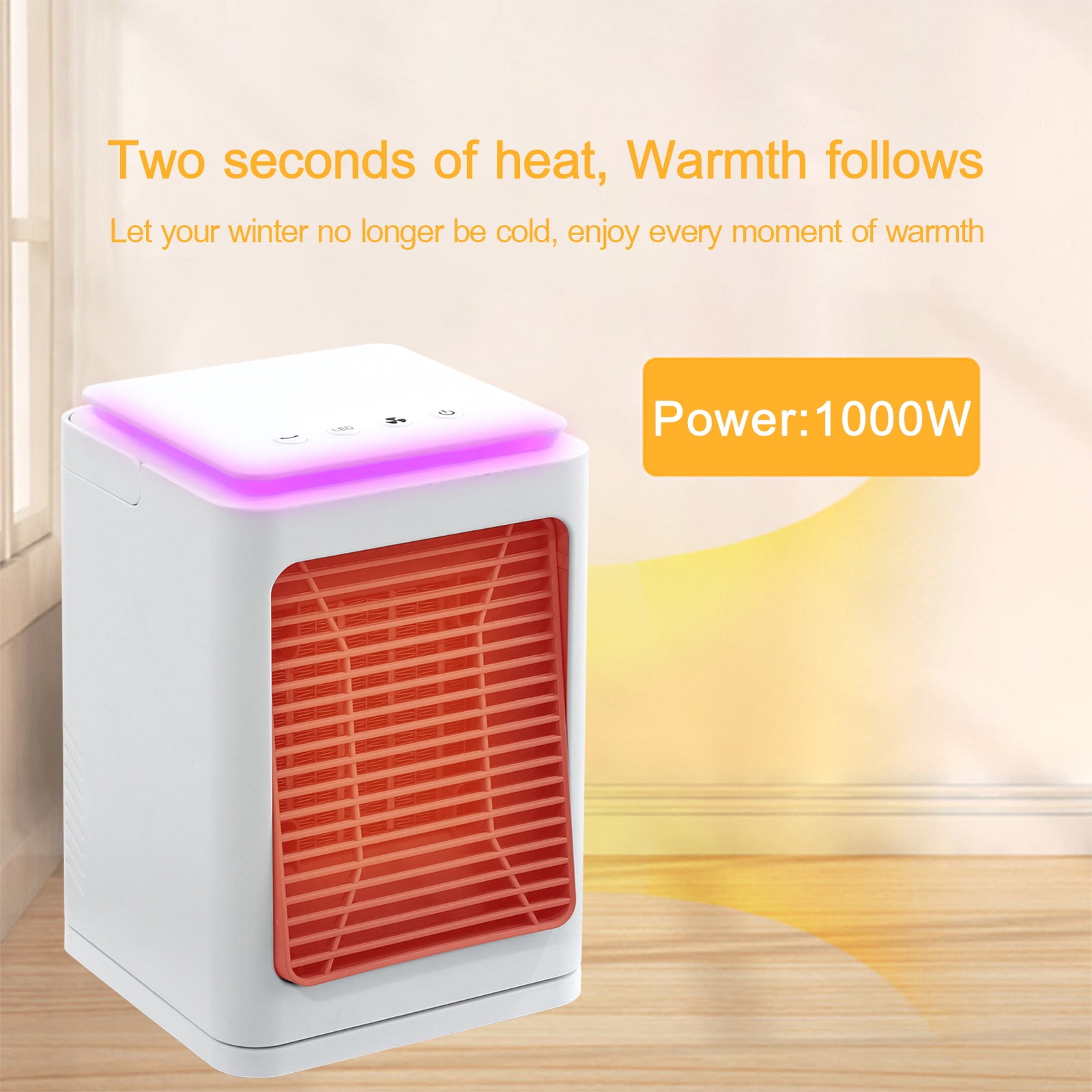 Winter Savings Clearance! SuoKom Heater Small Electric Heater Heater  Bedroom Home Appliance Heater, Gift for Family Friends on Clearance -  Walmart.com
