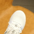 thumbnail image 3 of Kushyshoo Kids Sneakers White Running Tennis Athletic Shoes for Girls Size 3 (Gig Kid), 3 of 7