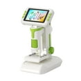 thumbnail image 3 of TISHITA Microscope pour Enfants Jouet Scientifique à Mise au Point Réglable pour Garçons Filles Étudiants Vert, 3 of 8