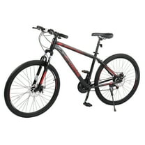 Ktaxon 27.5" Mountain Bike 21 Speed for Men and Women, Black, Red