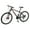 Black, variant on Campingsurvivals 21 Speed Mountain Bikes, with 26 inch Wheels and Dual Disc Brakes, Red/Black