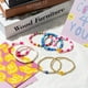 thumbnail image 4 of Juego de pulseras coloridas de oro blanco con sonrisa de mal de ojo con cuentas de arcilla polimérica con abalorio apilable para verano, playa, bohemio, pulseras de capas, joyería para mujeres, niñas TUNC Sencillez, 4 of 5